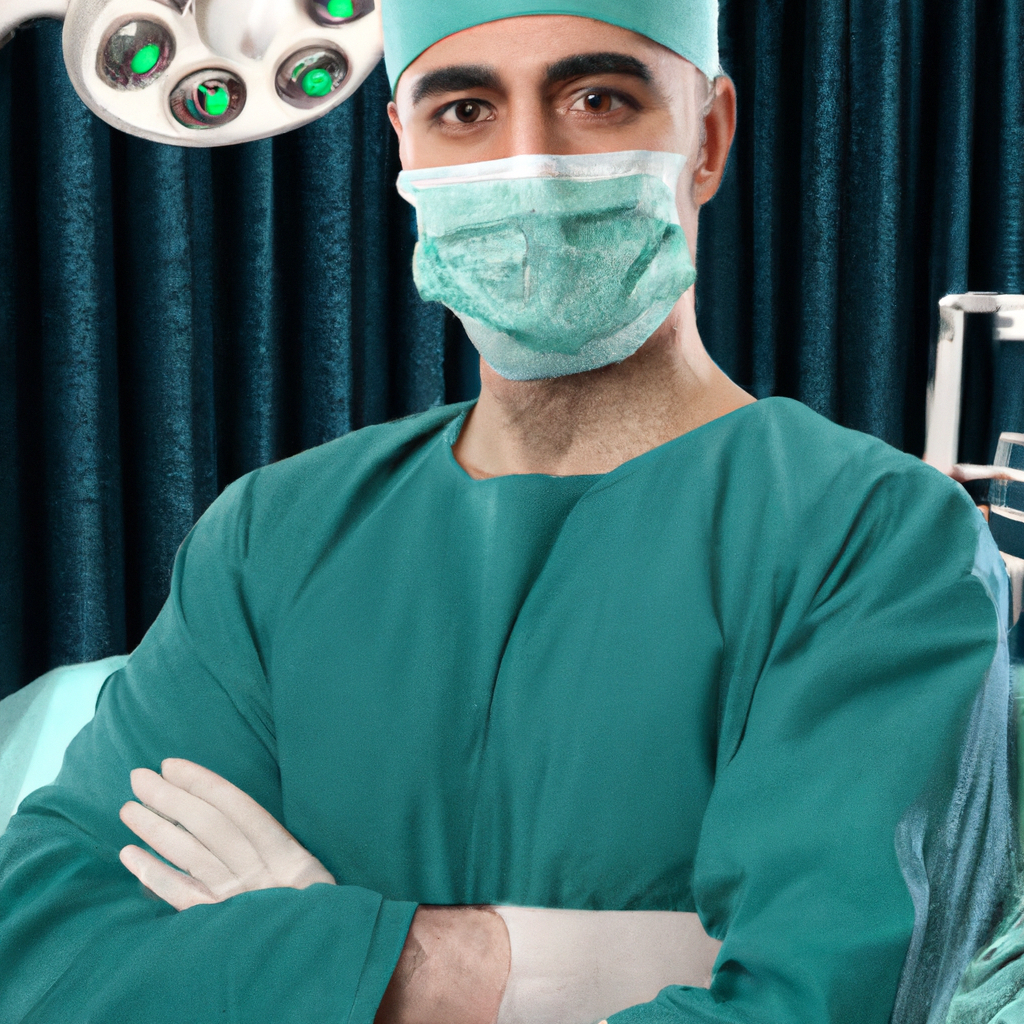 A confident and experienced surgeon in Tehran.