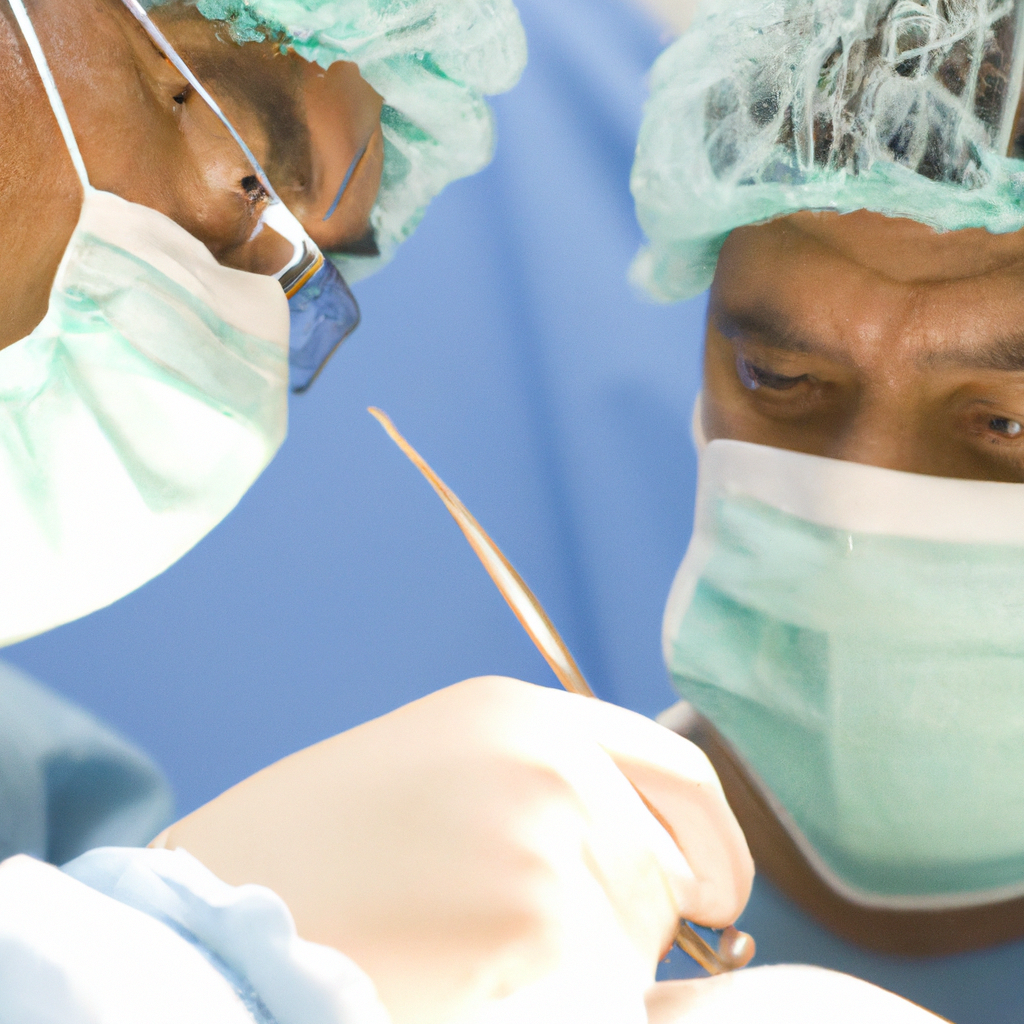 A skilled surgeon using advanced techniques.