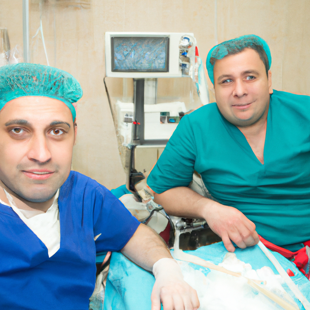 Expert surgeon Dr. Mafi treating gastric bypass.