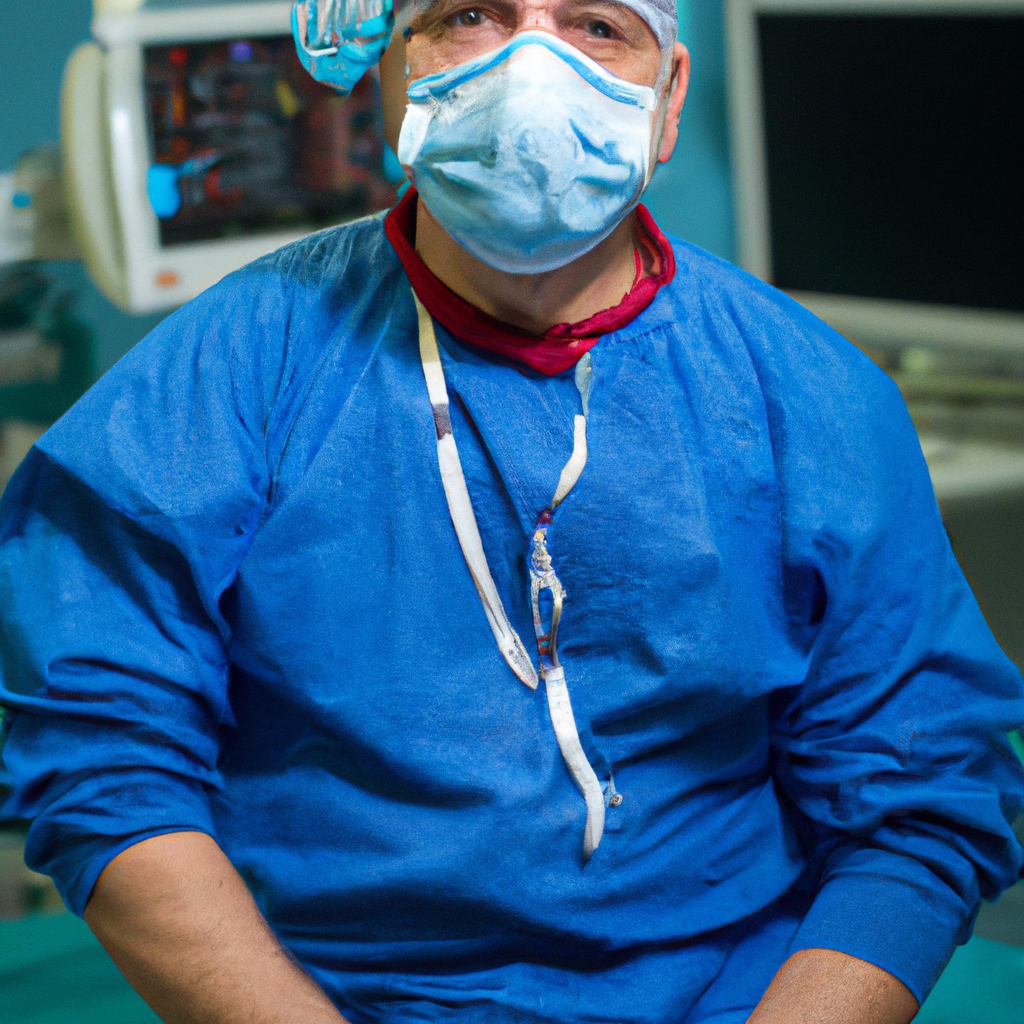 Highly skilled bariatric surgeon in action.